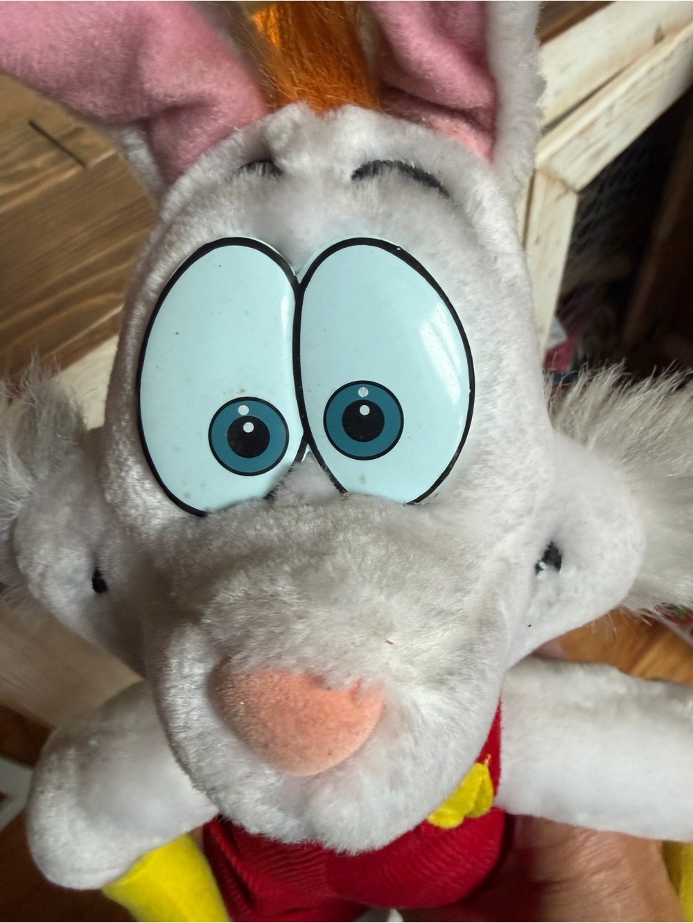 Disney Roger Rabbit 17 inch 1987 Standing Plush Rabbit - Picture 15 of 15